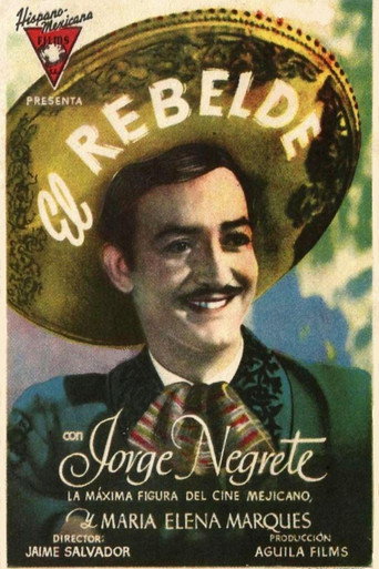Poster for El rebelde (Romance de Antaño)