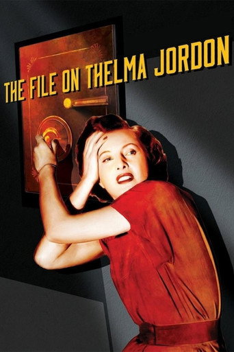 Poster for The File on Thelma Jordon