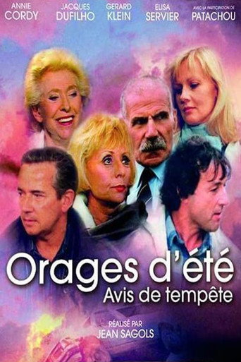 Poster for Orages d'été, avis de tempête