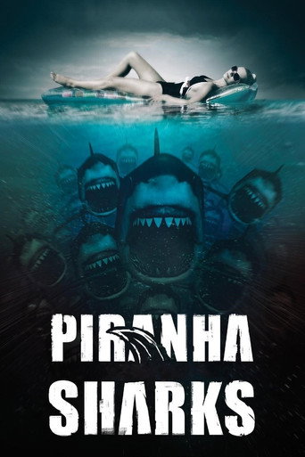 Poster for Piranha Sharks