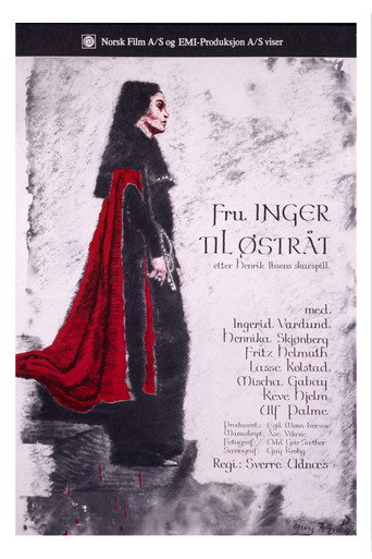 Poster for Lady Inger of Ostrat