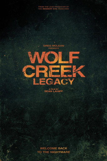 Poster for Wolf Creek: Legacy