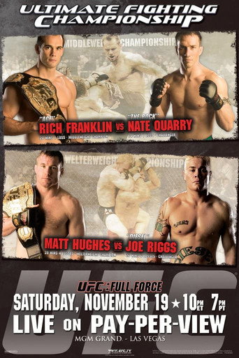 Poster for UFC 56: Full Force
