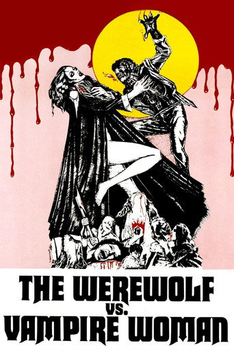 Poster for The Werewolf Versus the Vampire Woman
