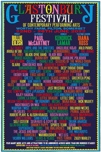 Poster for Best of Glastonbury 2022