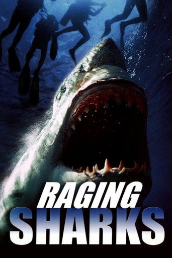 Poster for Raging Sharks