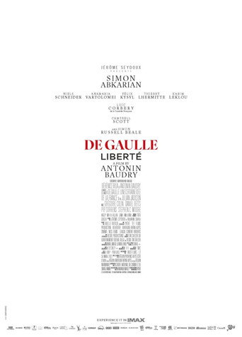 Poster for De Gaulle: Liberté