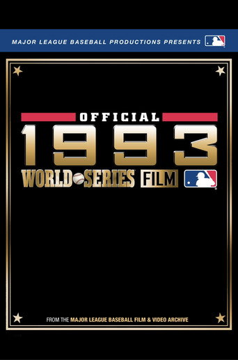 Poster for 1993 Toronto Blue Jays: The Official World Series Film