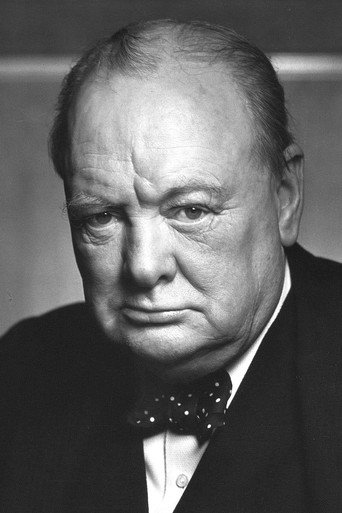 Portrait of Winston Churchill
