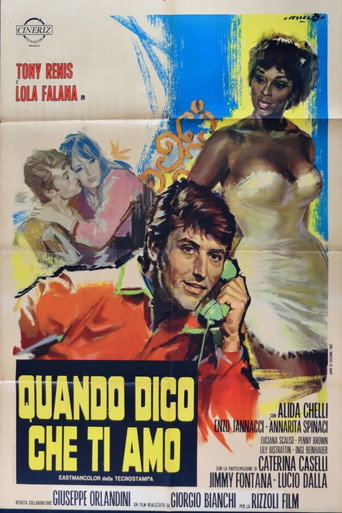Poster for Quando dico che ti amo