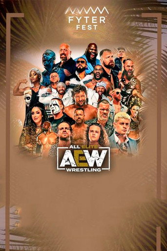 Poster for AEW Fyter Fest