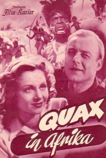 Poster for Quax in Afrika