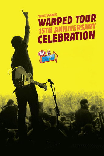 Poster for The Vans Warped Tour 15th Anniversary Celebration