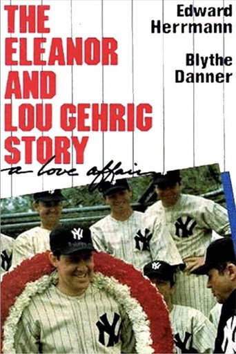Poster for A Love Affair: The Eleanor and Lou Gehrig Story