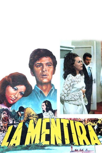 Poster for La mentira