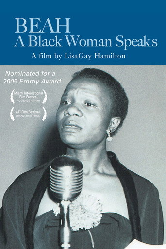 Poster for Beah: A Black Woman Speaks