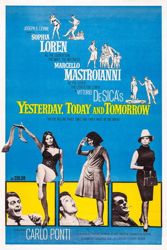Poster for Yesterday, Today and Tomorrow