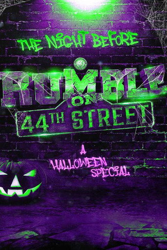 Poster for NJPW The Night Before Rumble on 44th Street