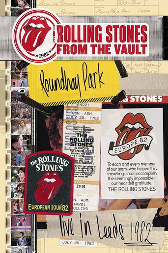 Poster for The Rolling Stones - From the Vault - Live in Leeds 1982