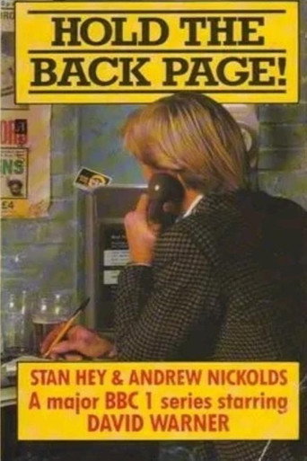 Poster for Hold the Back Page