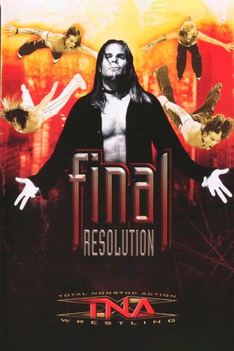 Poster for TNA Final Resolution 2005