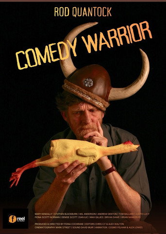 Poster for Rod Quantock Comedy Warrior