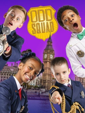 The poster for Odd Squad UK