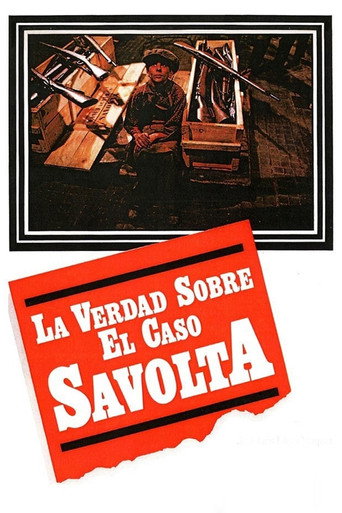 Poster for The Truth on the Savolta Affair