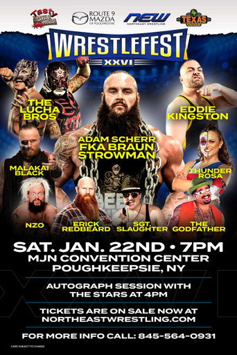 Poster for Northeast Wrestling WRESTLEFEST 26