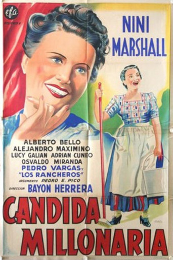 Poster for Cándida millonaria