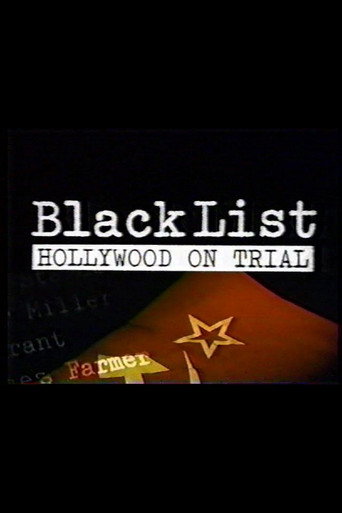 Poster for Blacklist: Hollywood on Trial