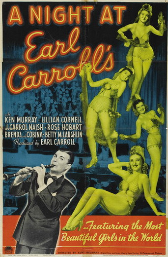 Poster for A Night at Earl Carroll's
