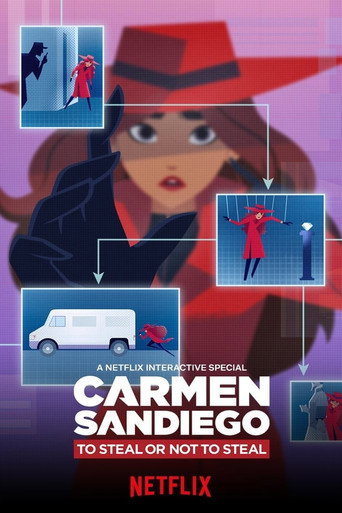 Poster for Carmen Sandiego: To Steal or Not to Steal