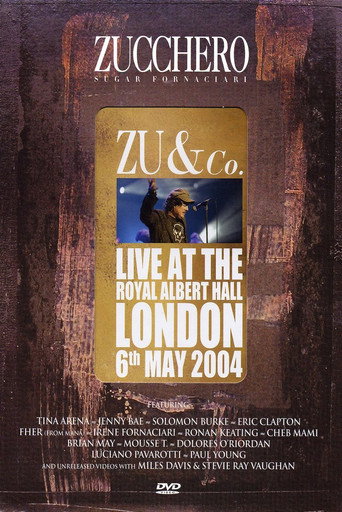 Poster for Zucchero | Zu and co.: Live at Royal Albert Hall