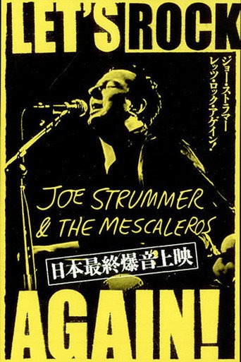 Poster for Joe Strummer & The Mescaleros: Let's Rock Again!