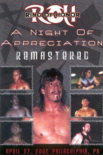 Poster for ROH Night of Appreciation