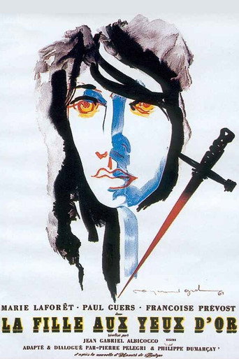 Poster for The Girl with the Golden Eyes