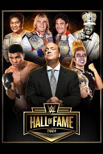 Poster for WWE Hall of Fame 2024