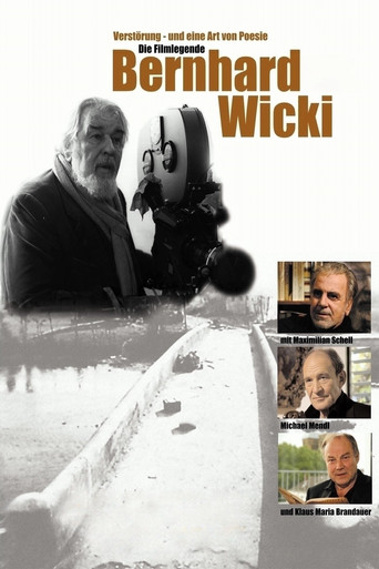 Poster for Verstörung - und eine Art von Poesie. Die Filmlegende Bernhard Wicki