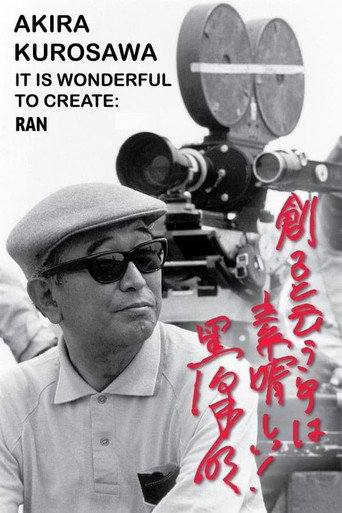 Poster for Akira Kurosawa: It Is Wonderful to Create: 'Ran'