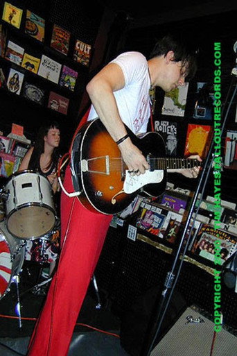 Poster for The White Stripes: Live at Fallout Records