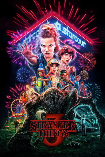 The poster for Stranger Things 3