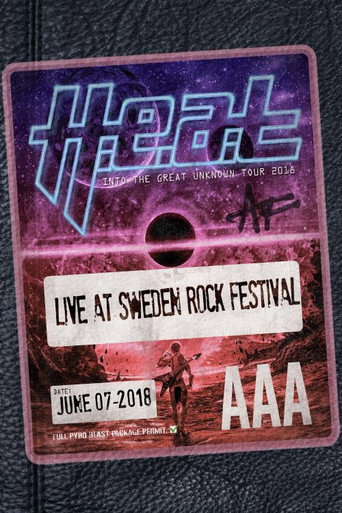 Poster for H.E.A.T - Live at Sweden Rock Festival 2018