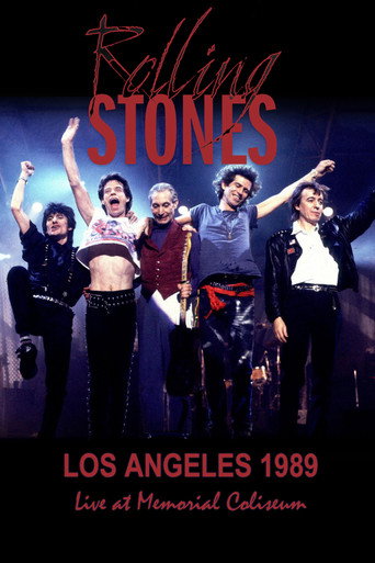 Poster for The Rolling Stones: Los Angeles 1989