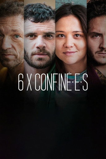 Poster for 6 x confiné.e.s
