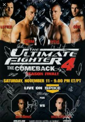 Poster for The Ultimate Fighter 4 Finale