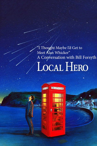 Poster for "I Thought Maybe I'd Get to Meet Alan Whicker": A Conversation with Bill Forsyth