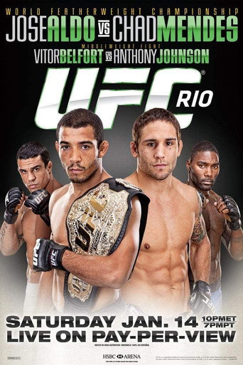 Poster for UFC 142: Aldo vs. Mendes
