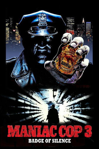 Poster for Maniac Cop 3: Badge of Silence