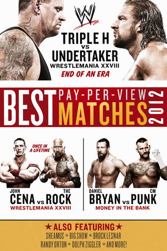 Poster for WWE: Best Pay-Per-View Matches 2012